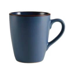 Pierce Blue 16 Piece Dinnerware Set, Service for 4