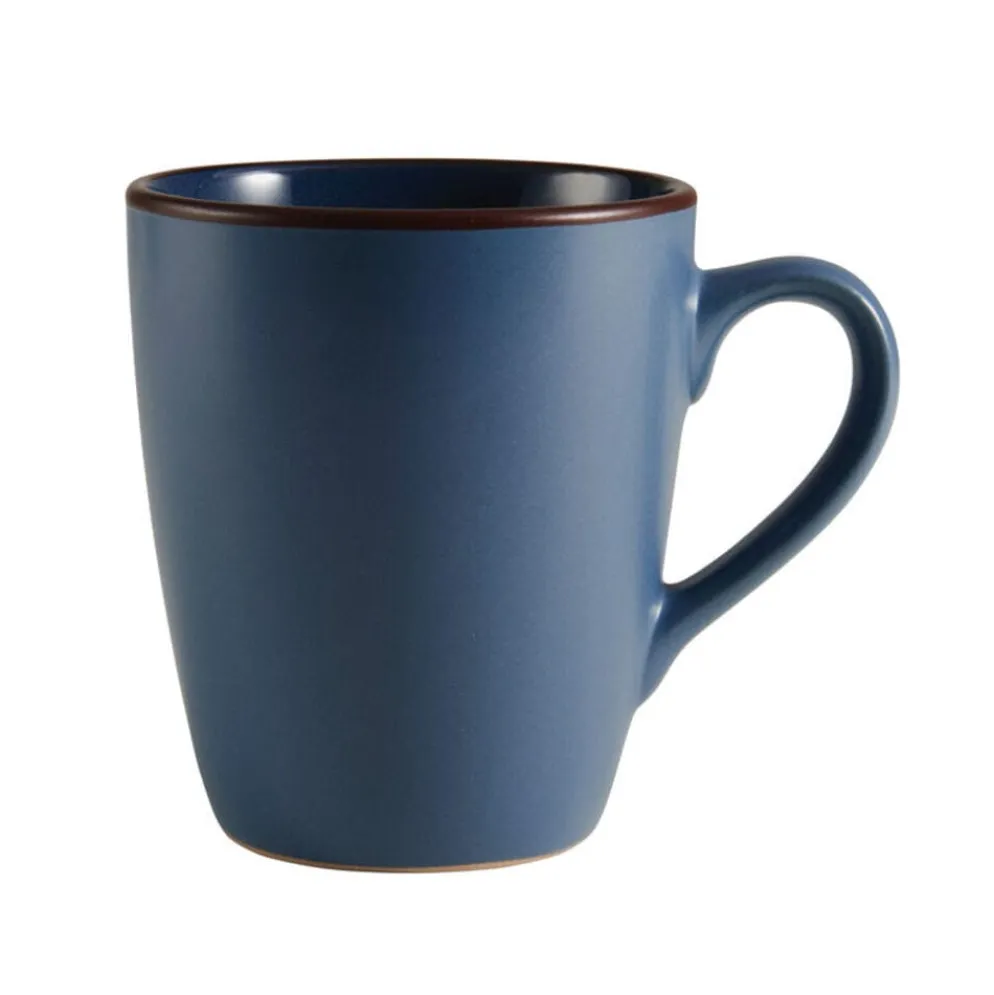 Pierce Blue 16 Piece Dinnerware Set, Service for 4