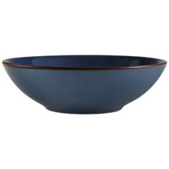 Pierce Blue 16 Piece Dinnerware Set, Service for 4