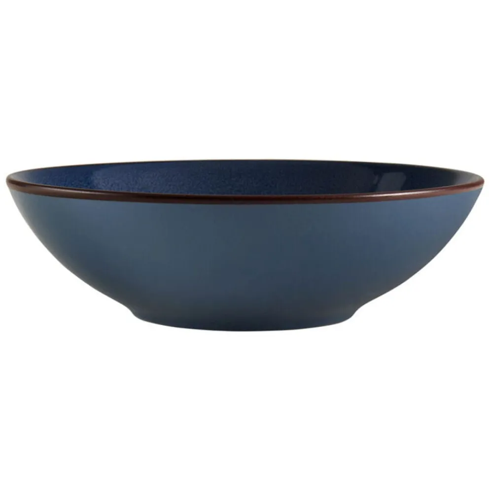 Pierce Blue 16 Piece Dinnerware Set, Service for 4