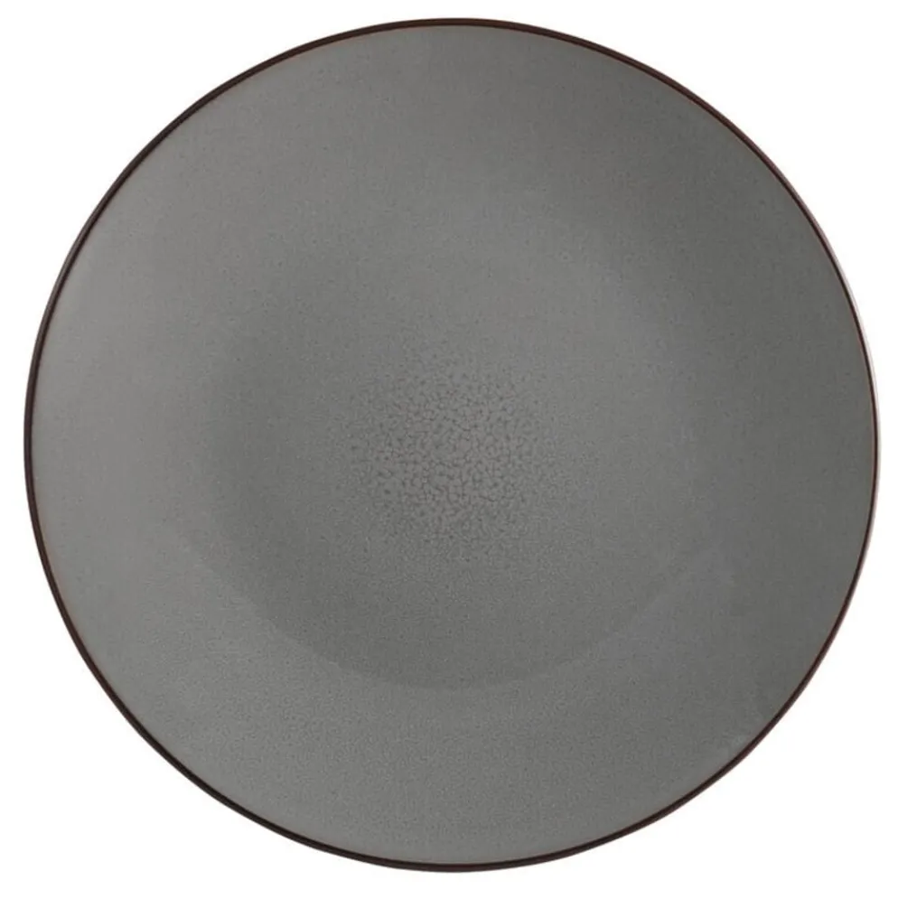 Pierce Gray 16 Piece Dinnerware Set, Service for 4
