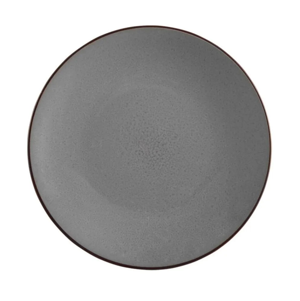 Pierce Gray 16 Piece Dinnerware Set, Service for 4