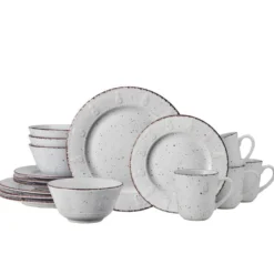 Pineapple 16 Piece Dinnerware Set, Service for 4