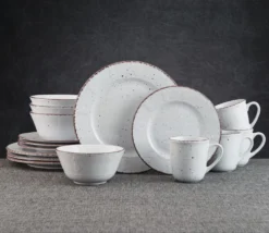 Pineapple 16 Piece Dinnerware Set, Service for 4