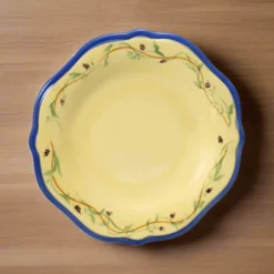 Pistoulet® Salad Plate with Blue Band