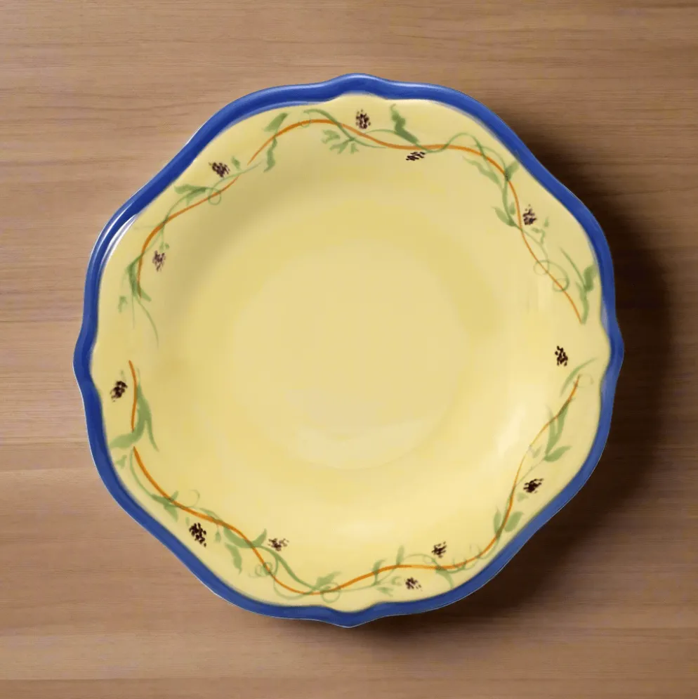 Pistoulet® Salad Plate with Blue Band
