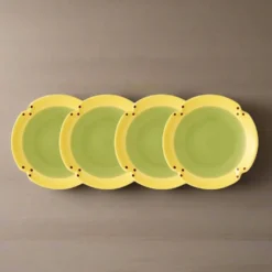 Pistoulet® Set of 4 Bread and Butter Dessert Plates