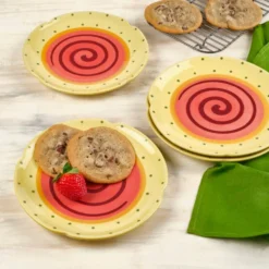 Pistoulet® Set of 4 Dessert Plates