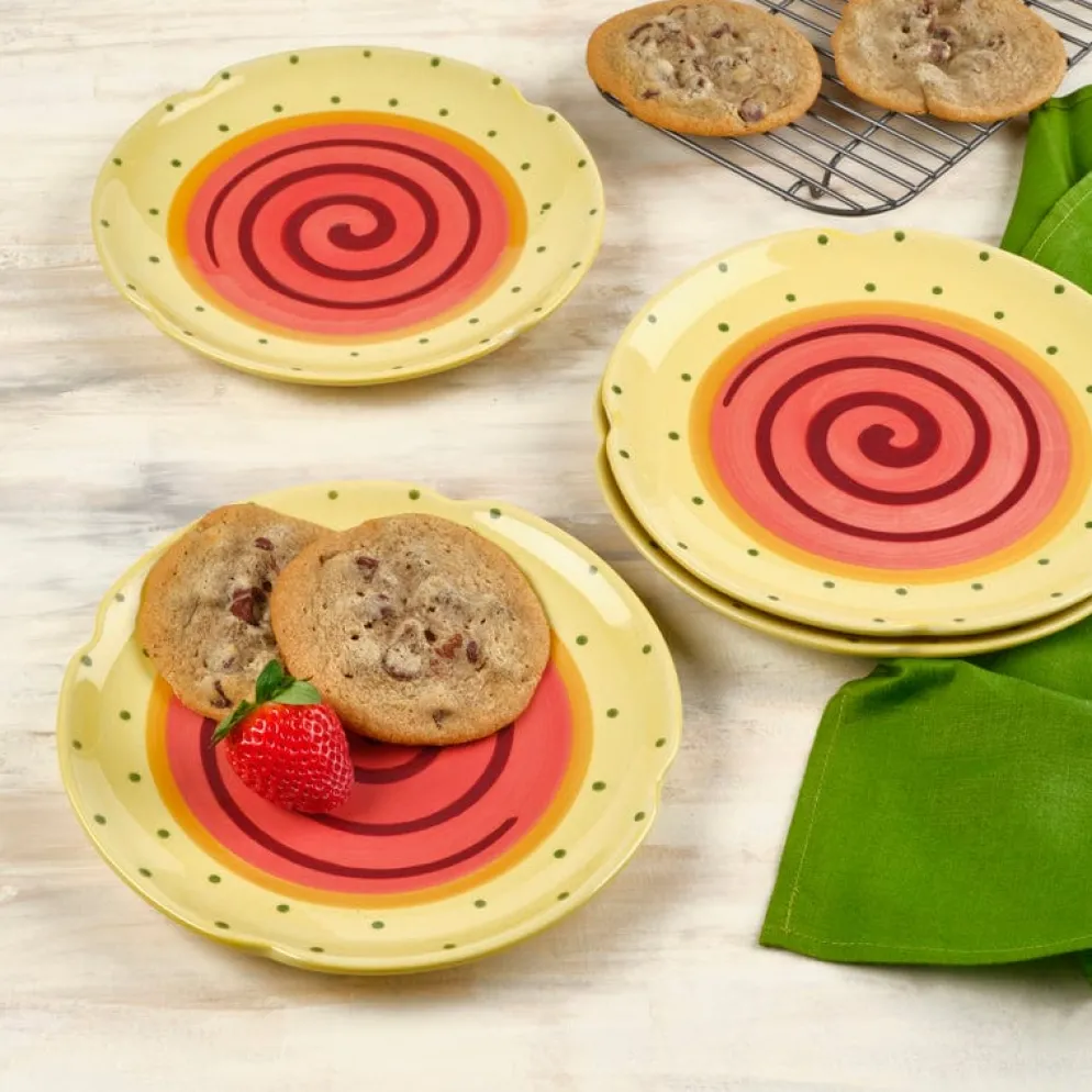 Pistoulet® Set of 4 Dessert Plates