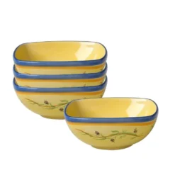 Pistoulet® Set of 4 Individual Square Bowls