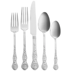 Plymouth 20 Piece Turkey Flatware Set, Service for 4