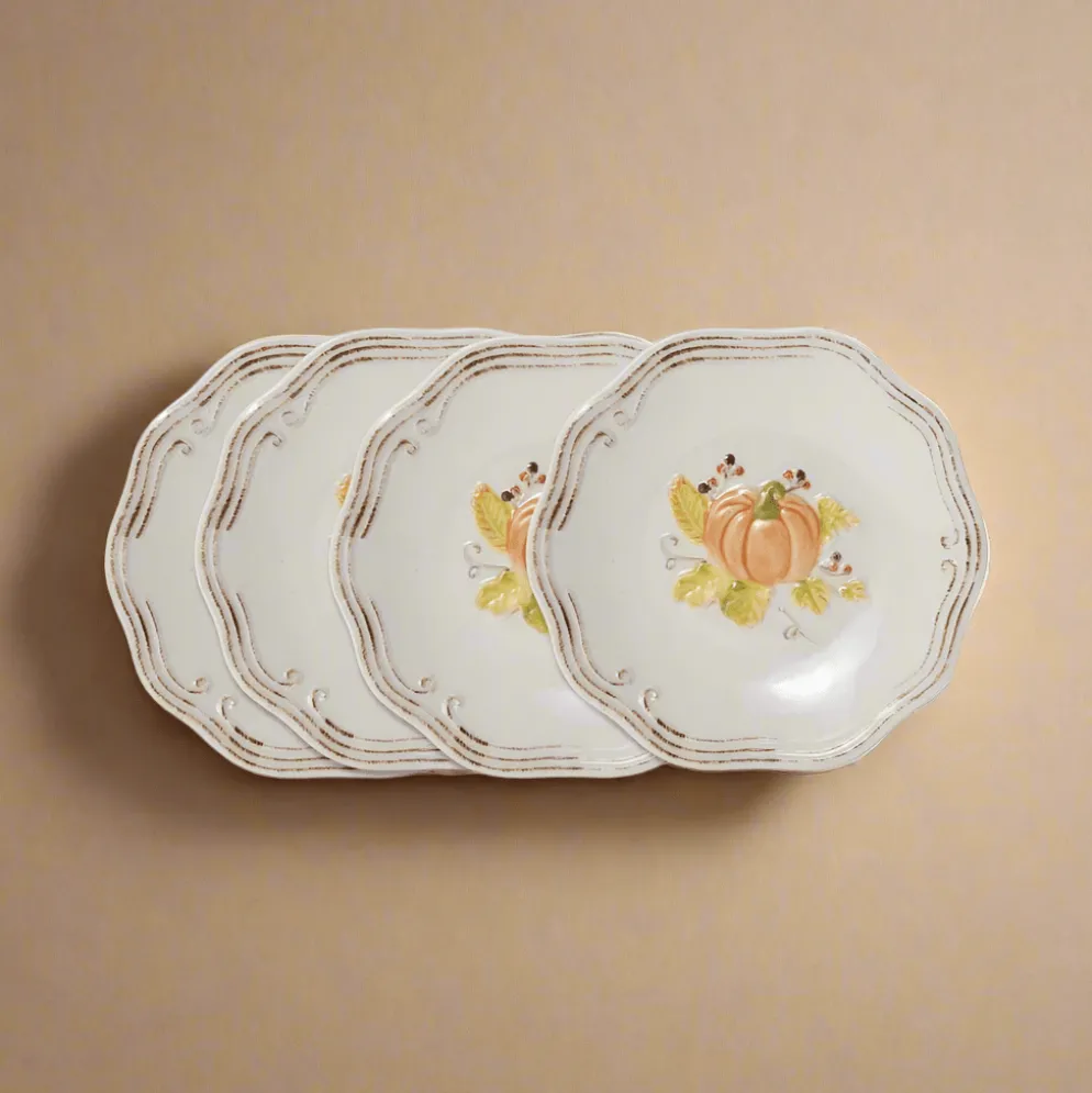 Plymouth Set of 4 Appetizer Plates