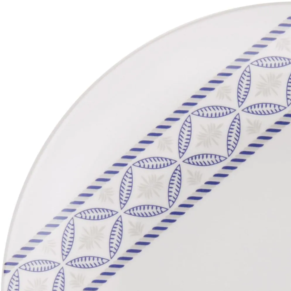 Preslie 18 Piece Dinnerware Set, Service for 6