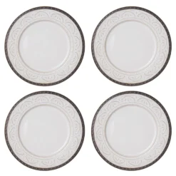 Promenade Scroll 16 Piece Dinnerware Set, Service for 4