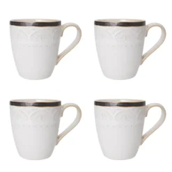 Promenade Scroll 16 Piece Dinnerware Set, Service for 4
