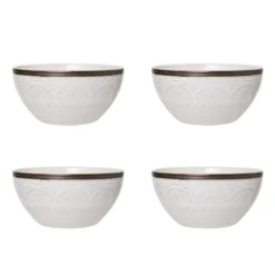 Promenade Scroll 16 Piece Dinnerware Set, Service for 4