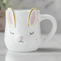 Rabbit Figural Mug