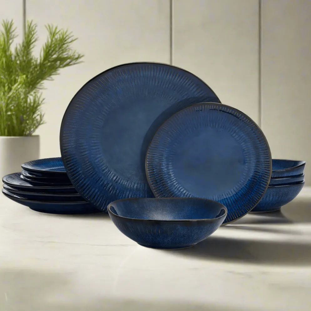 Racheal 12 Piece Dinnerware Set, Service for 4