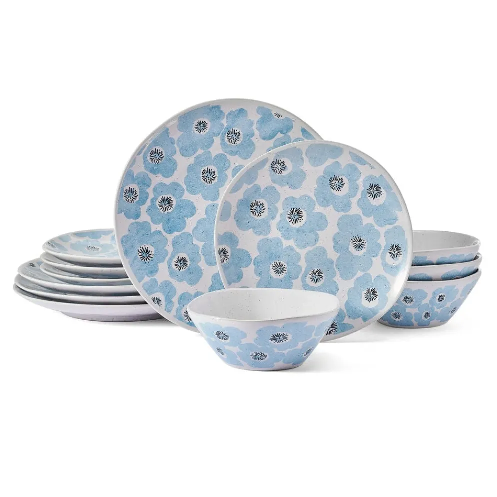 Radiant Floral 12 Piece Set, Service for 4
