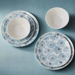 Radiant Floral 12 Piece Set, Service for 4