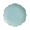 Remembrance Teal Salad Plate