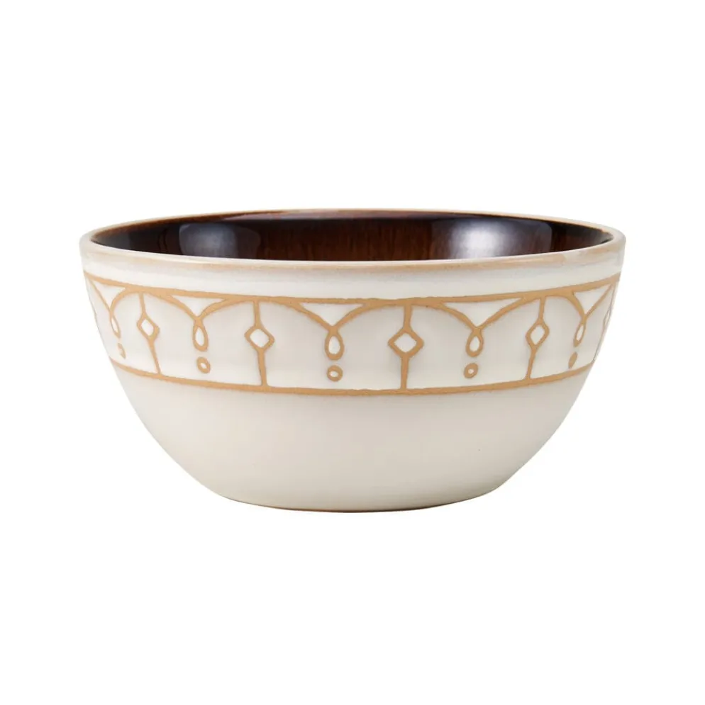 Remi Beige 16 Piece Dinnerware Set, Service for 4