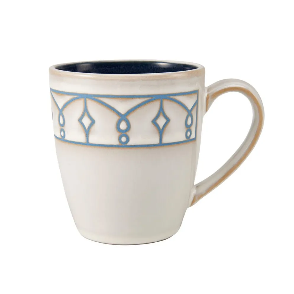 Remi Blue 16 Piece Dinnerware Set, Service for 4