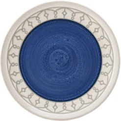 Remi Blue 16 Piece Dinnerware Set, Service for 4