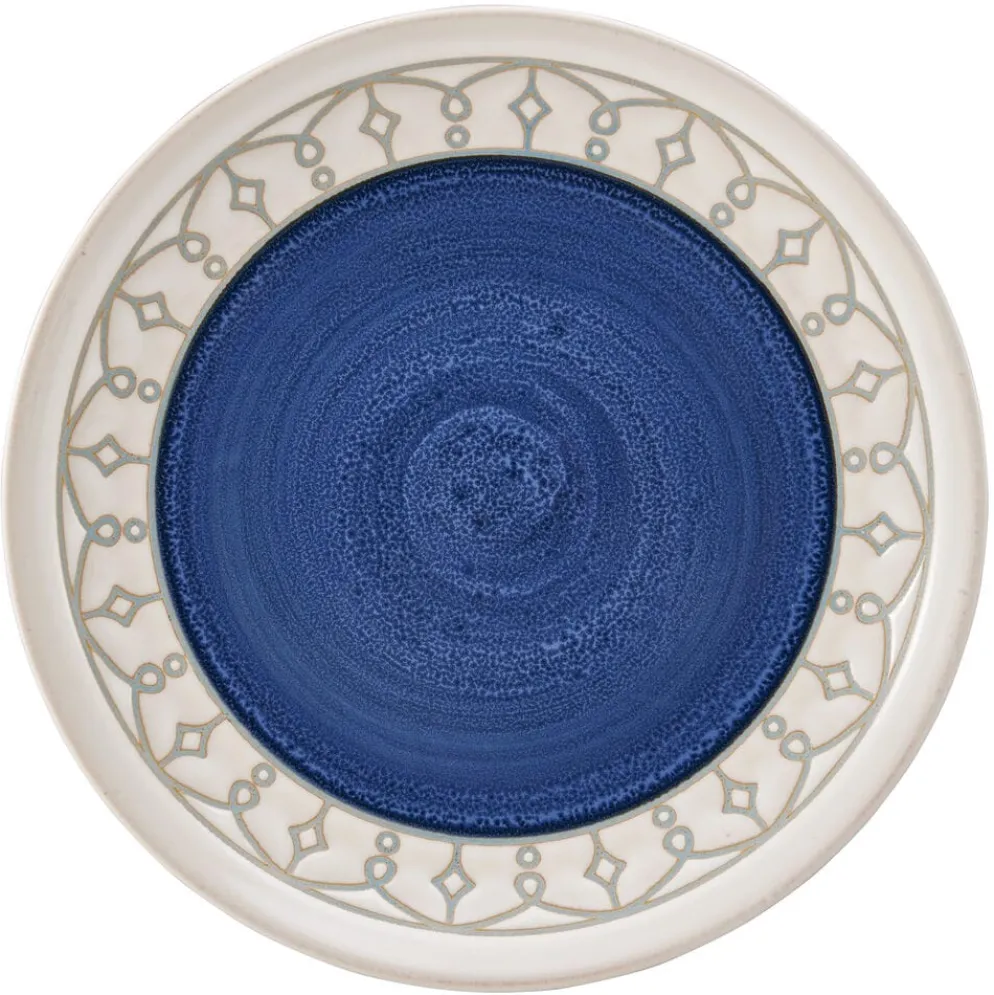 Remi Blue 16 Piece Dinnerware Set, Service for 4