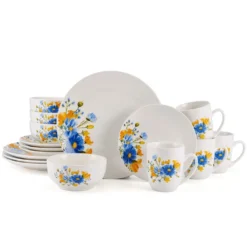 Rhea 16 Piece Dinnerware Set, Service for 4