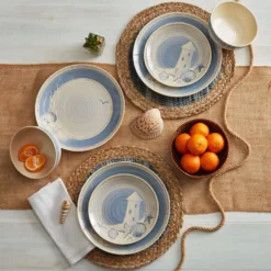 Rio Beach House Outdoor Melamine Dinnerware Set