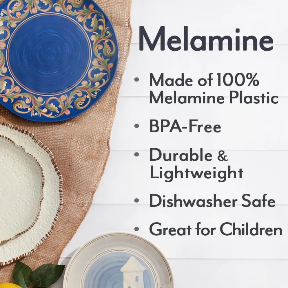 Rio Beach House Outdoor Melamine Dinnerware Set