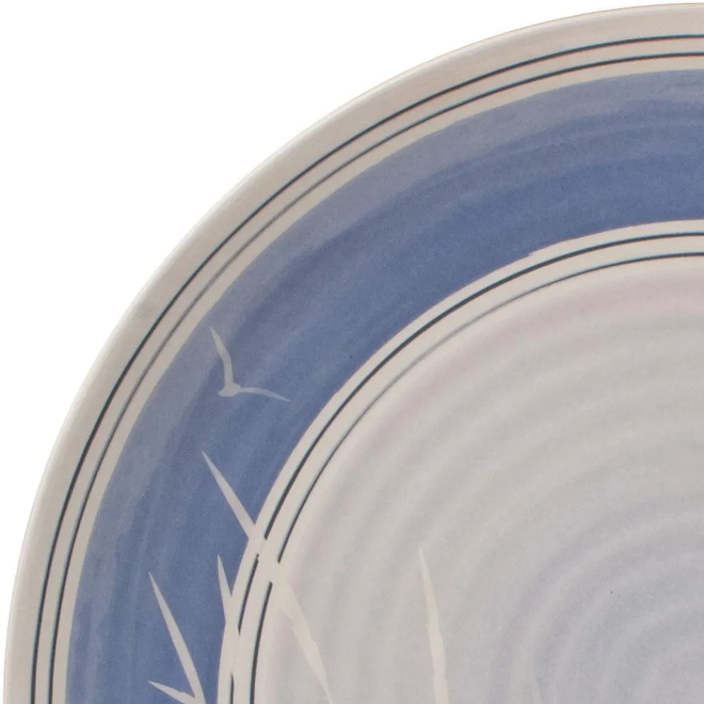 Rio Beach House Set of 4 Outdoor Melamine Dinner Plates
