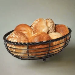 Rope Oval Bread Basket