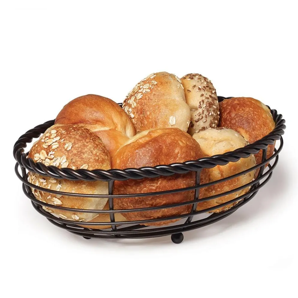 Rope Oval Bread Basket