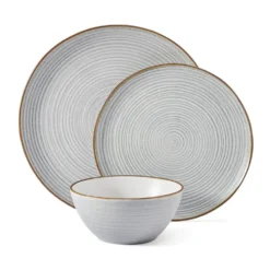 Rowan Gray Service 12 Piece Set, Service for 4