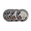 Rustic Leaves Set of 4 Appetizer Plates