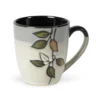 Rustic Leaves Set of 4 Mugs