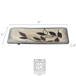 Rustic Leaves Spoon Rest