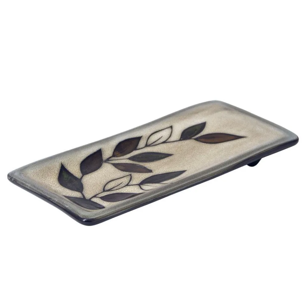 Rustic Leaves Spoon Rest