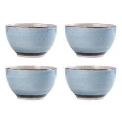 Sadie Blue 16 Piece Dinnerware Set, Service for 4