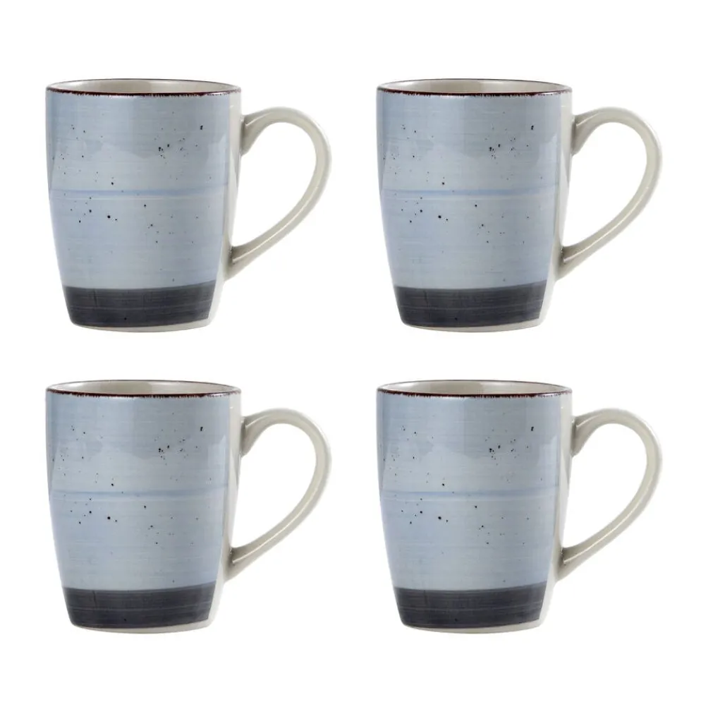 Sadie Blue 16 Piece Dinnerware Set, Service for 4