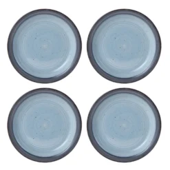 Sadie Blue 16 Piece Dinnerware Set, Service for 4