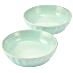 Sage Green Set of 2 Pasta Bowls