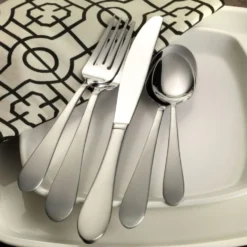 Salisbury Satin 20 Piece Flatware Set, Service for 4