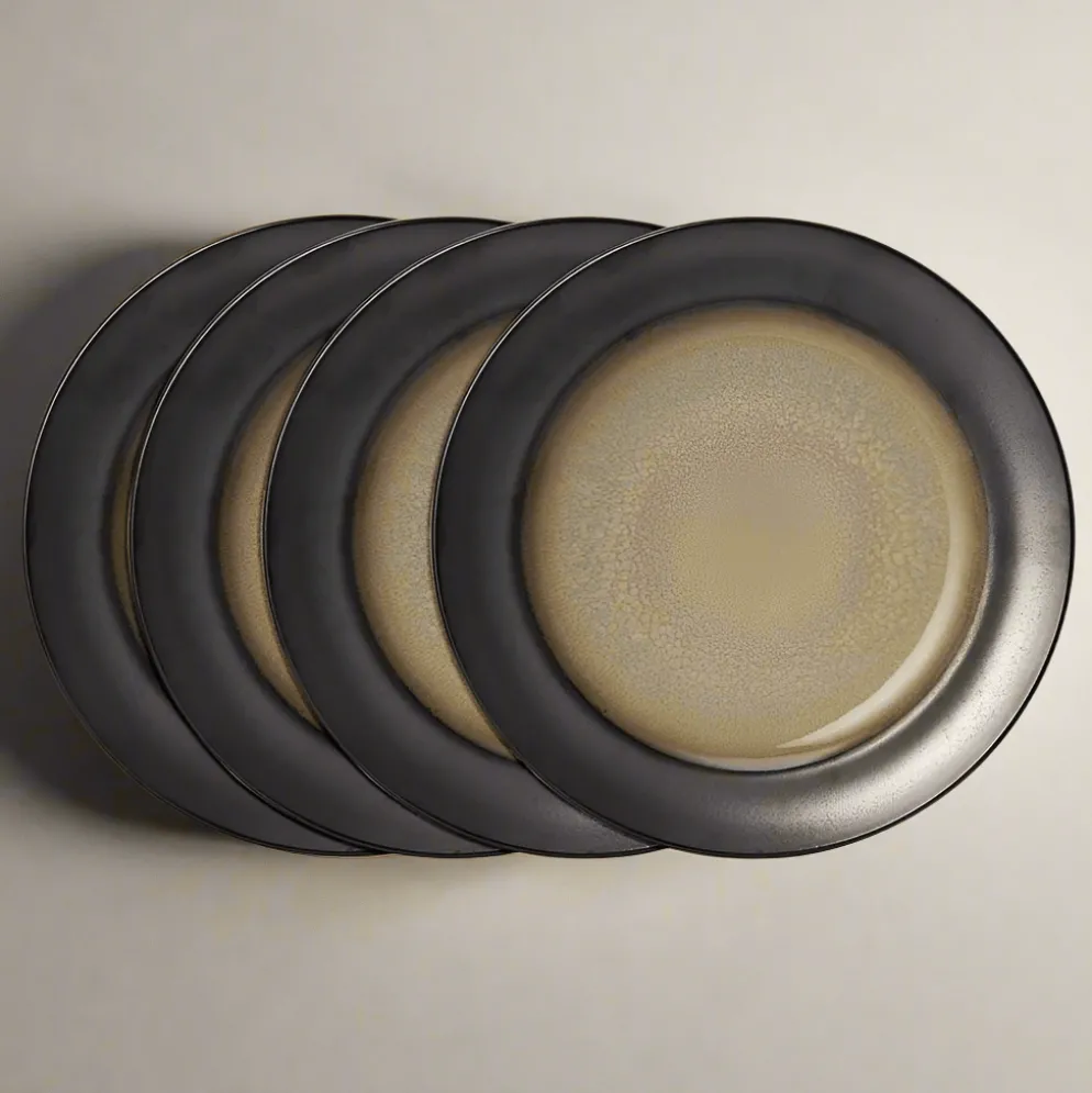 Sandstone Set of 4 Dinner Plates