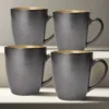Sandstone Set of 4 Mugs