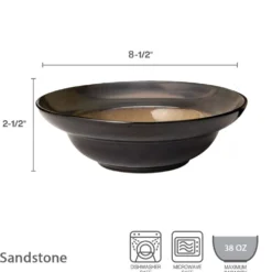 Sandstone Set of 4 Soup Cereal Bowls