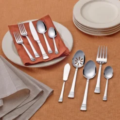 Sapphire Bay 53 Piece Flatware Set, Service for 8