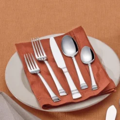 Sapphire Bay 53 Piece Flatware Set, Service for 8